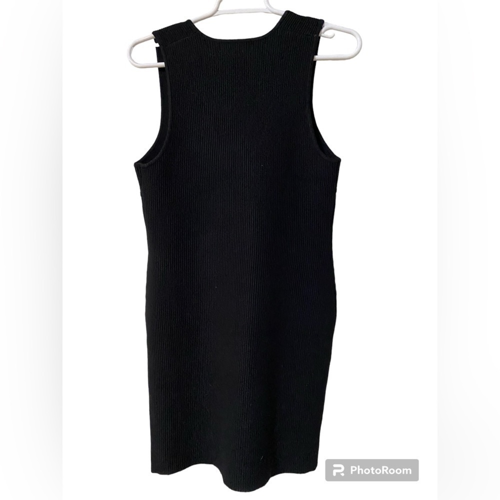 House or Harlow 1960 black knit Bodycon mini size M - Picture 4 of 10